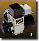 You may try to reset the oil burner by pushing the Red Reset button, found on the oil burner ( Gray or Black Box ) Only push once Beckett Oil Burner